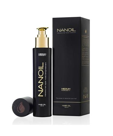 Oil for Medium Porosity Hair 100ml - Medium Porosity Control Hair Repair Oil To Moisturize and Prevent Dryness and Frizz