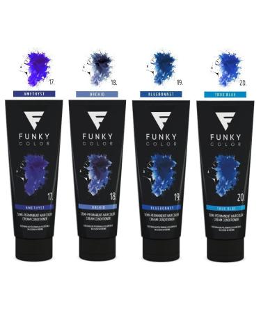 Funky Color Lemon 15 - Semi-Permanent Hair Dye | Vibrant Colors (28 Shades) for Bold Hair Transformations - Buy Online on SooperMarket.com