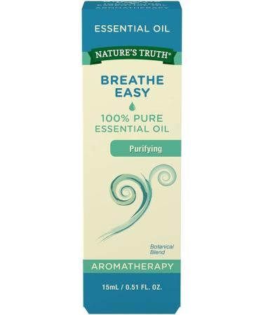 Nature's Truth Breathe Easy Essential Oil 0.51 Fl Oz - Clear (NT5541) - Buy Online on SooperMarket.com