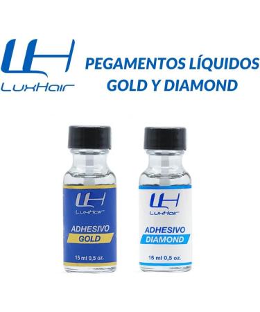 Gold Adhesive with Brush 15 ml | Heavy Duty Liquid Adhesive for Prolonged Use - Buy Online on SooperMarket.com
