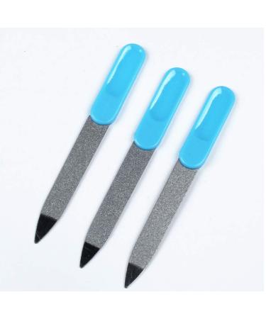 Cafurty 5pcs Metal Double Sided Nail File Set - Stainless Steel Manicure & Pedicure Tools - Buy Online on SooperMarket.com
