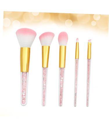 Professional 5 Set Cosmetics Brush Kit - Essential Makeup Brushes for Women | Perfect Powder Brush & More - Buy Online on SooperMarket.com
