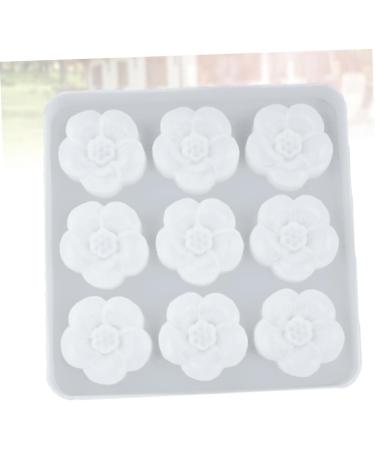 STOBOK 9 Resin Epoxy Silicone Molds Flower Soap Silicone Epoxy Molds Epoxy Resin The Flowers Pendant - Buy Online on SooperMarket.com