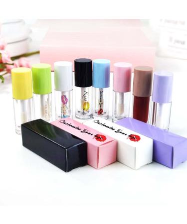 COSIDEA 14pcs Empty 6ml Big Brush Lip Gloss Tubes for DIY Nude Lip Gloss Containers - Buy Online on SooperMarket.com