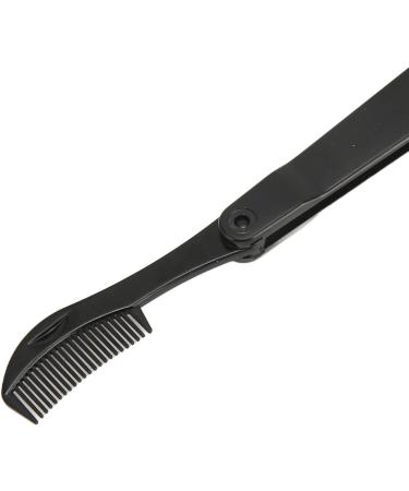 Double Head Eyebrow Eyelash Shaper with a Comb and a Brush Folding Portable Eyelash Comb Eyebrow Brush Professional Eye Brow Brush and Spoolie Brush Set for Women Girls - Buy Online on SooperMarket.com