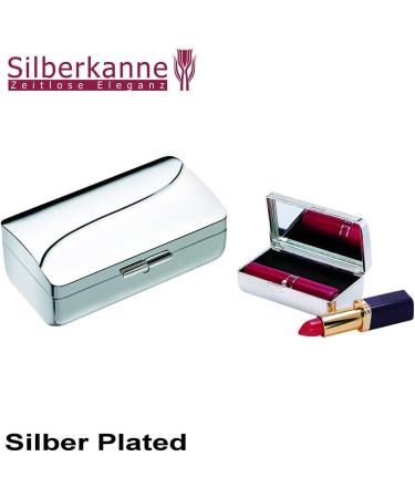 Premium Silver Plated Lipstick Box - Exclusive Silver Jug Lipstick Holder 9x5x3 cm | Ready for Gifting - Buy Online on SooperMarket.com