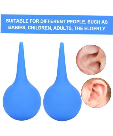 Ear Cleaning Kit - 2pcs 75ml Ball Cleaner, Air Blower Pump & Vacuum Tool for Safe Ear Wax Removal - Buy Online on SooperMarket.com