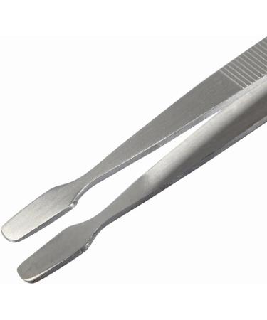 BinaryABC Stamp Tweezers Philately Collector Tools 2pcs (Silver) - Buy Online on SooperMarket.com
