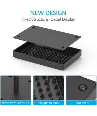 Modeling Tools Painting Stand Base Holder with 12 Alligator Clip Sticks Set for Gundam Hobby Model Parts Assemble - DIY Airbrush Spray and Card Photo Memo - BC1201 - Buy Online on SooperMarket.com