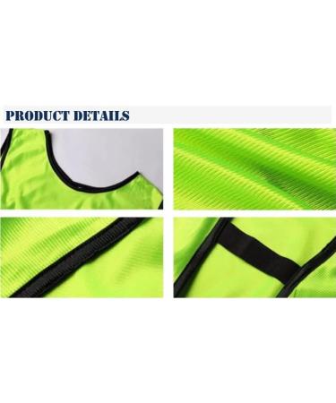 Tych3L Pinnies Scrimmage Training Vests for Kids and Adults (12-Jerseys) - Soccer Pinnies  Sport Pinnies Team Practice Small Light Blue Neon - Buy Online on SooperMarket.com