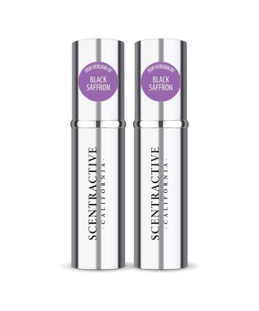 CA Perfume Impression of Black Saffron For Women & Men Replica Version Fragrance Dupes Concentrated Long Lasting Eau de Parfum Spray Refillable Atomizer Bottle 0.17 Fl Oz/5ml-X2 BYRD BLACK SAFFRON IMPRESSION 0.34 Fl Oz (Pack of 1)