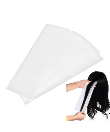100 Pieces of Hair Dye Paper Professional Sheet for Hair Colouring Hair Highlighting Strips Reusable Dye Separation Sheet for Hairdressing Stylists
