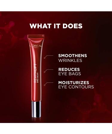 L'Oreal Paris Revitalift Triple Action Eye Cream 15ml - Targeted Eye Treatment - Buy Online on SooperMarket.com