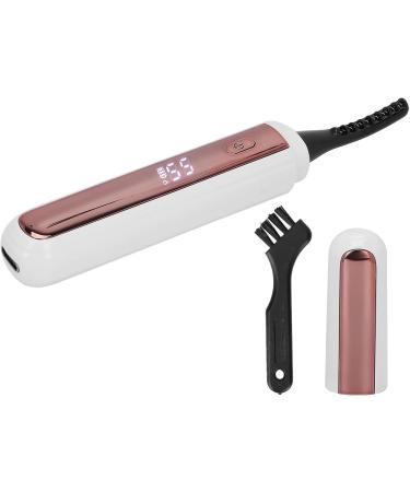 Verdant Touch Eyelash Curling Brush Electric Eyelash Curler USB Rechargeable Heated Perm with 4 Level Temp LCD Display for Women - Buy Online on SooperMarket.com