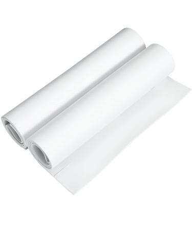 2-Pack EVA Foam Roll 13.7x39-Inch 3mm Thick High-Density Foam Sheets for Arts and Crafts Supplies Cosplay Costumes and Custom Crafted Armor Formable Foam for Crafting (White) 3mm White