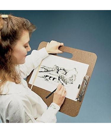ALVIN Artist Sketch Board 15 x 16 Model SB1516 | Portable Drawing Board for School & Studio | Extra Rigid Masonite | Firm Spring Clips included - Buy Online on SooperMarket.com