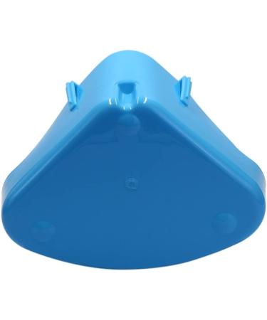 Triangle Potty Trainer Corner for Small Animals - Blue | Litter Box for Rabbits, Guinea Pigs, Chinchillas, Ferrets - Buy Online on SooperMarket.com