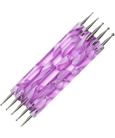 PiniceCore 5Pcs Nail Dotting Pen Set - 2-ended DIY Marbleizing Tool for Manicure & Nail Art | International Shipping Available - Buy Online on SooperMarket.com