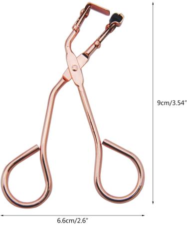 Eyelash Curler with Refill Pads No Pinching Mini Eyelash Curler Fits All Eyelash Shapes Eyelash Curler with Refill Pads Make-Up Brushes and Accessories - Buy Online on SooperMarket.com