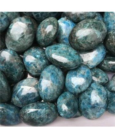 1 Apatite Gallet Palm Stone Crystal Therapy Worry Soap Specimen Reiki Full of Texture - Buy Online on SooperMarket.com