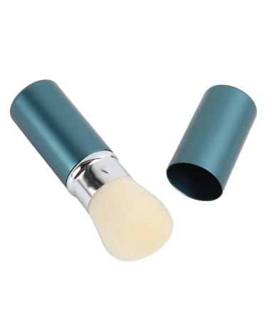 Blue Stretchable Makeup Brush with Cover | Soft & Skin-Friendly Cosmetic Brush for Powder Blush Foundation & Eyeshadow - Portable & Multipurpose Beauty Tool - Buy Online on SooperMarket.com