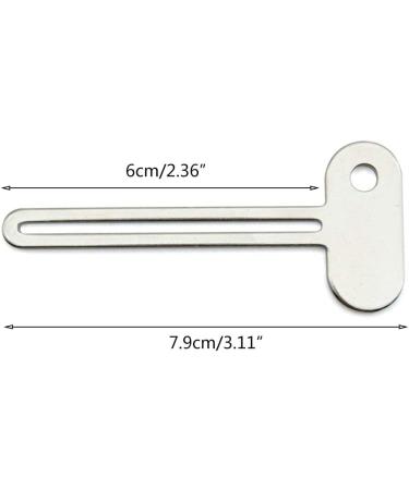 JSGHGDF Toothpaste Squeezer Tube Press Tube Squeezer Stainless Steel Tube Extractor Toothpaste Dispenser Hand Cream Tube for - Buy Online on SooperMarket.com
