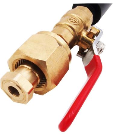 VaVoger Paintball CO2 Tank Refill Station - Stainless Steel Connector Hose for 12oz, 16oz, 20oz Tanks - Buy Online on SooperMarket.com