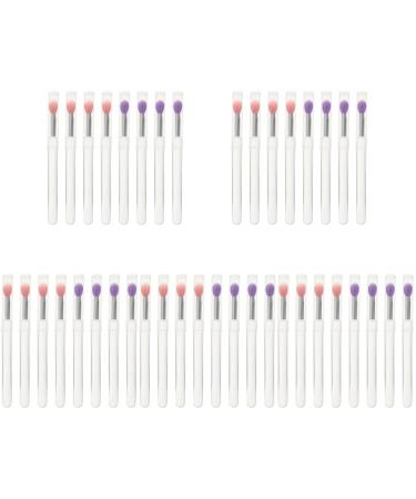 40 Pcs Silicone Lip Brush Lip Mask Applicator Eyeshadow Brush Silicone Makeup Applicator Lipstick Brush Eyeshadow Make up 10.7X0.8X0.8CMx5pcs Assorted Colorx5pcs
