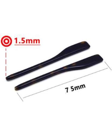 Buy Glasses End Tips Replacement | 2 Pairs Metal Glasses Accessories | Durable Ear Socks & Tubes for Thin Frames - Buy Online on SooperMarket.com
