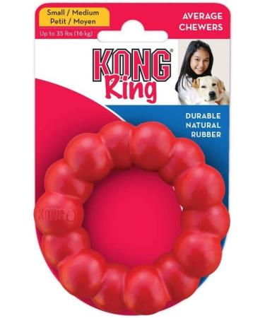 Shop Kong Ring for Small/Medium Dogs - Durable & Fun Chew Toy | International Shipping - Buy Online on SooperMarket.com