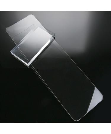 Healeved Balayage Board Clear Plastic Hair Highlighting Board Curved Hair Coloring Foiling Paddle for Home Hair Salon - Buy Online on SooperMarket.com
