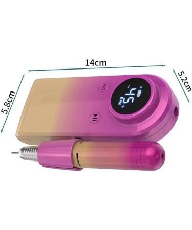 Spactz Electric Nail Drill for Acrylic Gel Nails Manicure Pedicure Polishing Shape Tools for Home Salon Use Multifunctional A - Buy Online on SooperMarket.com