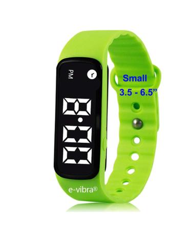 Alarm Clock Vibrating Alarm Clock Medical Reminder Clock - with Timer and 8 Daily Alarms (Green - Small) Green