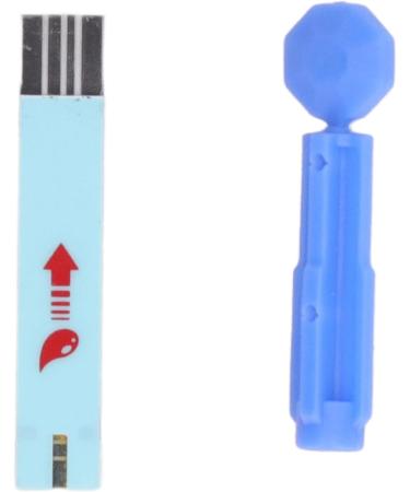Blood Glucose Monitor Kit - Auto Coding, LCD Display, 25 Lancets, 25 Test Strips, 2 Manuals - Buy Online on SooperMarket.com