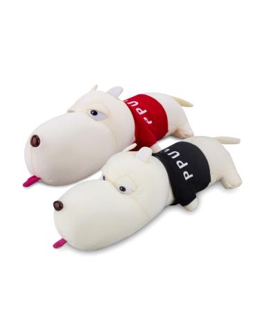 NOLITOY Bamboo Charcoal Toys Cars Dog Plush Toys Car Bag Auto Air Freshen Toys 28 Freshener Red Medium