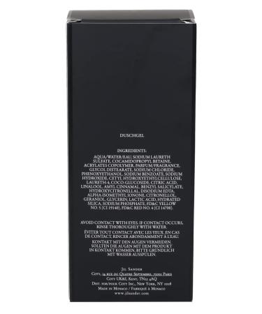 Jil Sander No. 4 Rich Shower Gel for Women - 5.0 oz | Luxurious Fragrance International Shipping - Buy Online on SooperMarket.com
