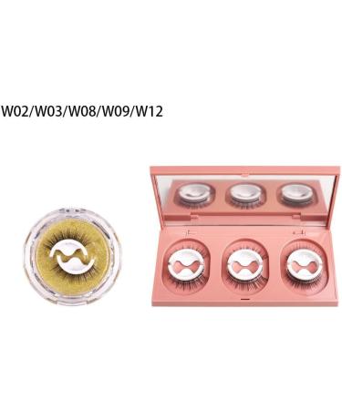 wisoolkic Cross Simulated Easily Occasions Eyelashes False Easily Removed Styles Available Adhesive Can Be Used Adhesive Three Pairs W08 - Buy Online on SooperMarket.com