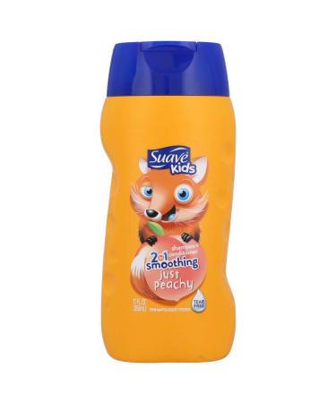 Suave Kids 2-in-1 Shampoo & Conditioner Peach 12 oz (Pack of 2)