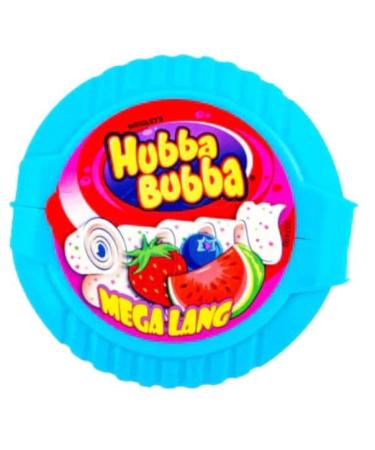 Hubba Bubba Mega Long Bubble Gum Tape (56g) - Triple Mix Flavour - Chew Fun for Hours | Long-Lasting Delicious & Fun Bubblegum Treats! Sold by Swiss+ Triple Mix (Strawberry Watermelon Berry) 1 count (Pack of 1)