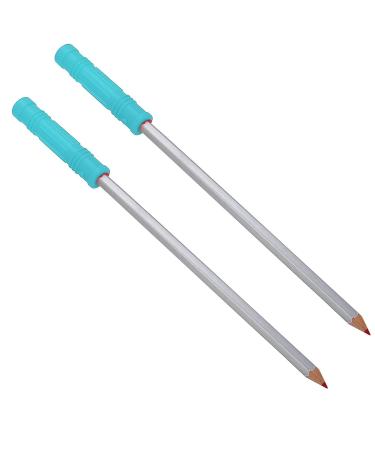 Sky-Blue Sensory Pencil Set - Silicone Pencils for Autism & ADHD - Oral Fixation Toys for Toddlers | Ideal for Sensory Needs - Buy Online on SooperMarket.com