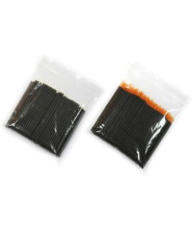 Baluue 100 Pcs Eye Makeup Tools Eyeliner Applicator Tool Gel Eyeliner Pencil Eyeliner Brushes Orange - Buy Online on SooperMarket.com