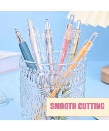 Cartoon Pattern Student Utility Knife Pen  Craft Cutting Tool Paper Pen Cutter Knife Creative Retractable  Cutter Knife Creative Retractable Precision Paper Cutting Carving Tools (12PCS) - Buy Online on SooperMarket.com