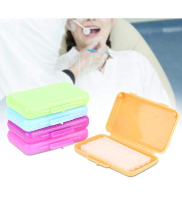 Orthodontic Braces Relief Wax - 5 Pack | Apple Orange Grape Mint Flavors for Comfort - Buy Online on SooperMarket.com