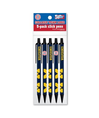 Pro Specialties Group Michigan Wolverines Pen 5pk 2L