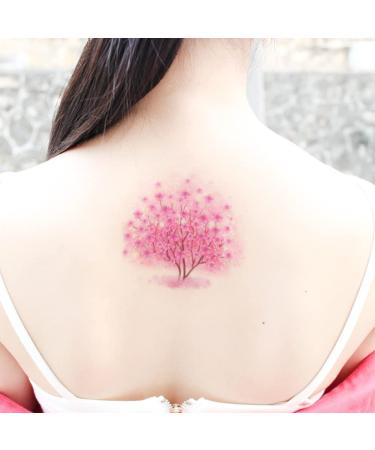 Oottati Waterproof Temporary Tattoo Stickers - Colorful Bubble Flower Peacock Unicorn Arrow Feather Pink Tree - 9 Sheets for Arm Shoulder Face - Buy Online on SooperMarket.com