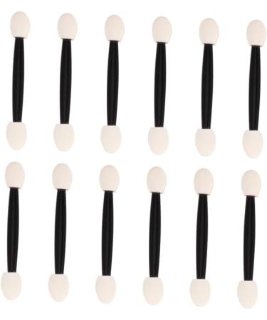 Baluue 72 Pcs Eye Shadow Applicator Eyeshadow Sponge Applicator Dual Ended Eyeshadow Brush Black - Buy Online on SooperMarket.com