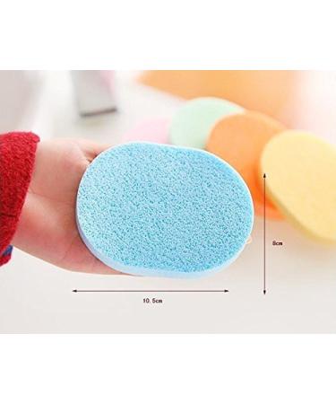 STONGES 10-Piece Cleaning Sponge Wet Wipes - Versatile Foam Makeup Washing Sponges for Wet & Dry Use - Buy Online on SooperMarket.com