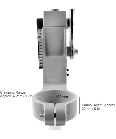 Electric Drill Stand Grinder Bracket Clamp - Multifunctional Woodworking Tool with Adjustable Hexagonal Screw Durable Aluminum Alloy for Grinding Drilling - Buy Online on SooperMarket.com