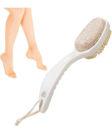 TROONZ Foot Brush and Pumice Stone - Multifunctional Foot Scrubber and Callus Remover for Feet | Gentle Foot Care Tools Anti-Slip Foot Scrubber Anti-Slip Pumice Stone for Feet Men and Women  - Buy Online on SooperMarket.com