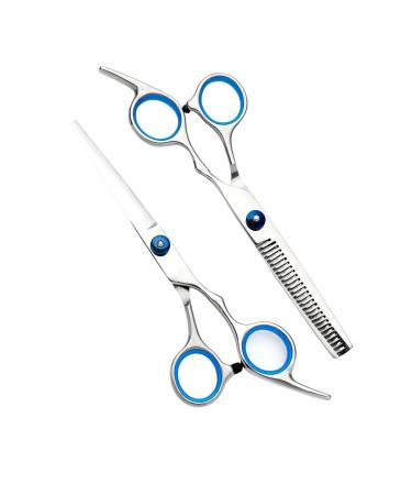 Plksei 2 pieces of dogs scissors dog care scissors dog care scissors dog cups set professional round with curved scissors for cats and other pets